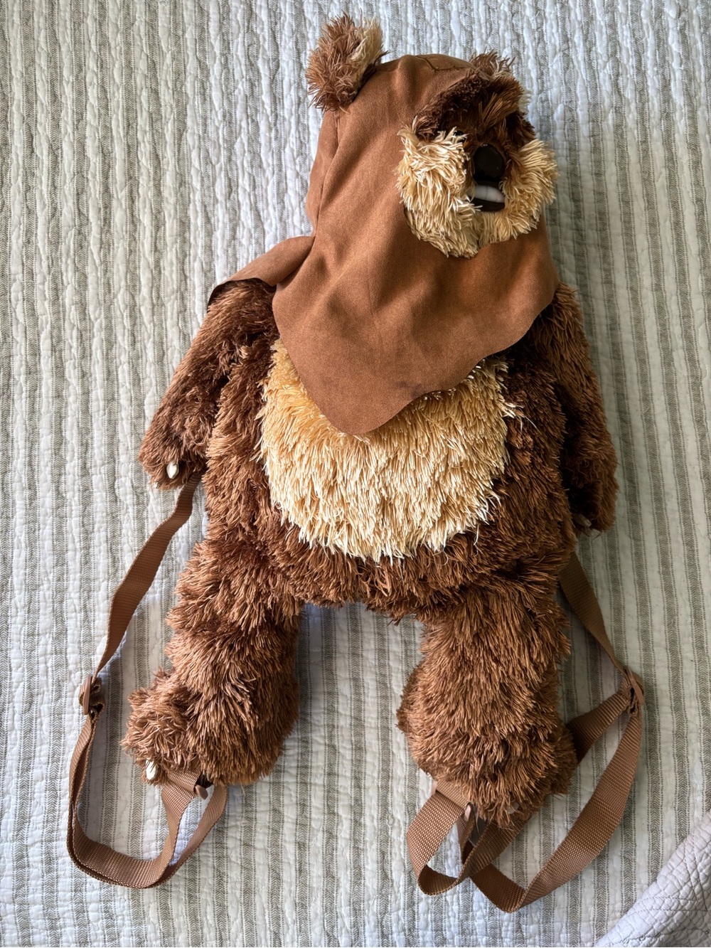Disney Parks 2025 Star Wars Wicket the Ewok Plush Backpack - Picture 2 of 16